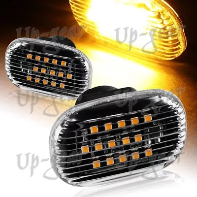 For Toyota MR2 Spyder Supra Celica Clear Lens Amber LED Signal Side Marker Light • $13.60