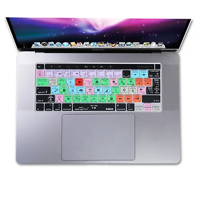 XSKN Logic Pro X Shortcuts Keyboard Cover Skin For A2141 TouchBar MacBook Pro 16 • $15.99