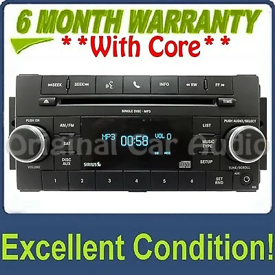 CHRYSLER DODGE JEEP RES Radio MP3 CD Player UConnect Bluetooth Ipod Aux Input • $208