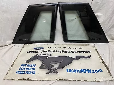 1987-1993 Ford Mustang Notchback Coupe Quarter Glass Rear Carlite • $1200