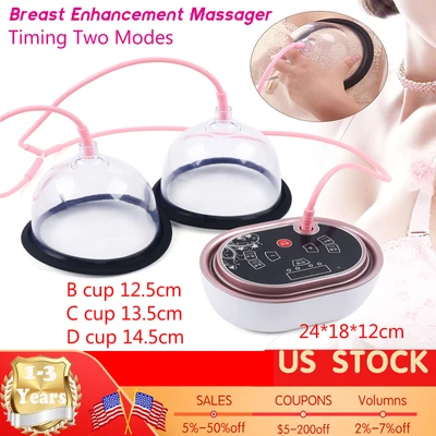 $62 • Buy Body Massage Cupping Machine Electric Breast Enlargement Vacuum Therapy