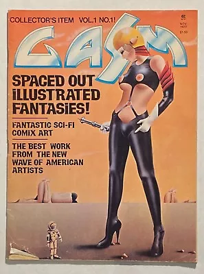 Gasm #1 Underground Sci-fi Comix 1977  Terry Pastor Chuck Dixon Gene Day • £7.91