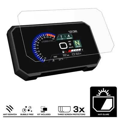 SUZUKI V-STROM 800DE/RE (2023-) Dashboard Screen Protector 3 X Anti Glare • $15.99