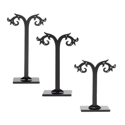 3 Pcs/Set Ornaments Rack Organizer Earring Tree Stand Earring Display Stand • £4.45