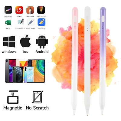 Stylus Pencil For IPad IPhone Samsung Galaxy Tablet Phone Capacitive Screen Pen • $7.40