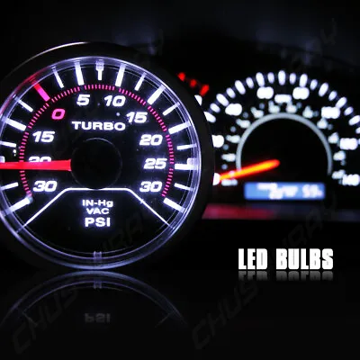 Dash Instrument Cluster Gauge White SMD LEDs LIGHTS KIT Fit 92-95 Honda Civic EG • $6.99