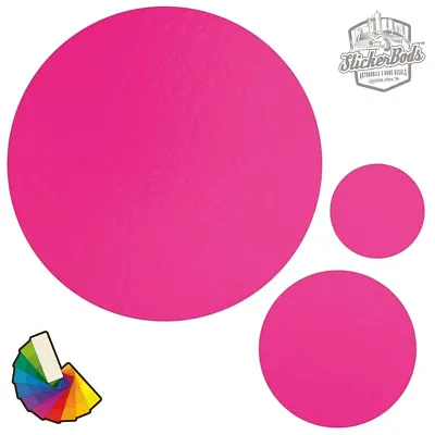 20 Circle Spot Dot Car & Wall Stickers / Decals | Choose From 30 Colours S1 • £4.50