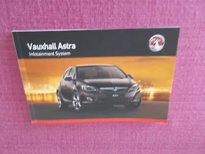 Vauxhall Astra Infotainment Sat Nav Navigation Radio Cd Handbook (acq 7113) • £8.99