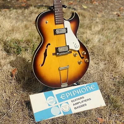 1962 Epiphone E452TD Sorrento Sunburst • $3750