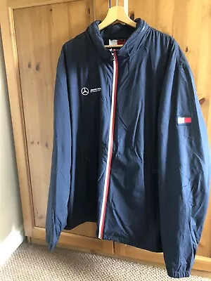 [CHEAPEST On EBay] PETRONAS Mercedes AMG Rain Jacket Tommy Hilfiger Formula 1 • £100