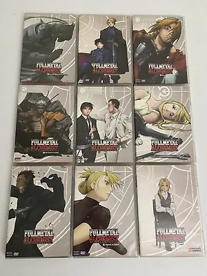 Fullmetal Alchemist 9 DVD Lot - Volume 2-6 8-10 13 Most With Inserts Anime • $19.46