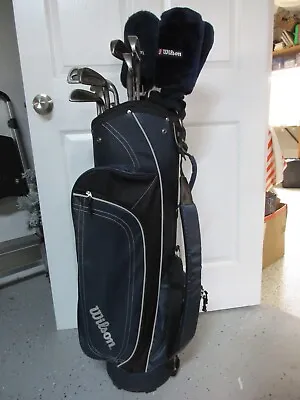 Wilson K-28 Tour Model Complete Golf Set- Bag & Head Covers Included - Bargain $ • $98