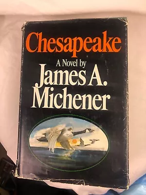 1978 Chesapeake A Novel By James A Michener - 1st Edition Collectible Hardcover • $14.95