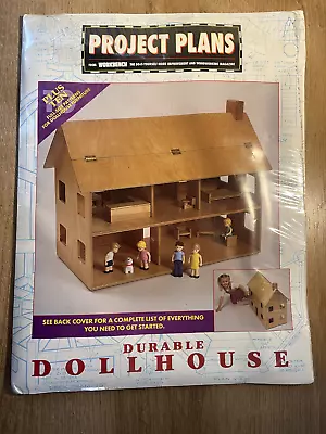 Workbench Dollhouse & Miniature Doll House Furniture Project Plans • $8.40