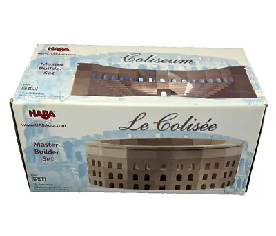 Haba Master Builder Set Coliseum 110 Pieces Complete 0489 • $34.99