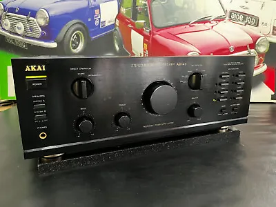 $200.92 • Buy Akai Am-47 Stereo Integrated Amplifier Phono Input 3 X Tape  80w Ch Used Tested 
