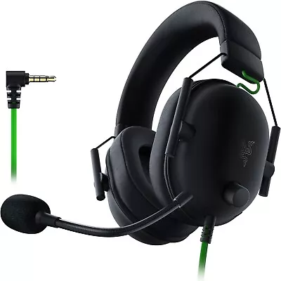 Razer RZ04-03240100-R3M1 Blackshark V2 X Wired Gaming Headset Black Headphones • $114.95