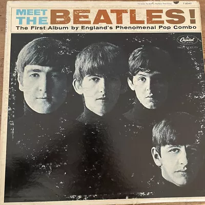   Meet The Beatles   Vrare Earliest Usa E. Coast Mono Without Pub Credits • £71.99