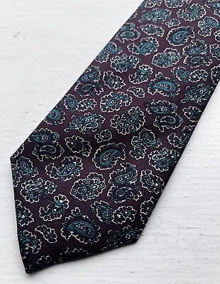 VTG 80s POLO RALPH LAUREN Ancient Madder Neck Tie Paisley 3.4/54  UK USA Made • $36