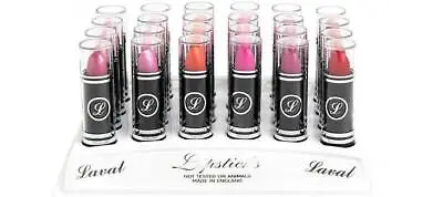 Laval Moisturising Lipstick /PINKCORALMAGENTAWINELILACRIO/ • £2.75