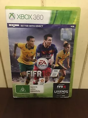 FIFA 16 Game  Microsoft Xbox 360 PAL - VGC • $10.99