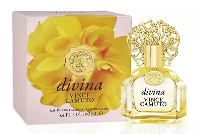 Women DIVINA By Vince Camuto Perfume EDP 3.4 Oz New In Sealed Box • $29.99