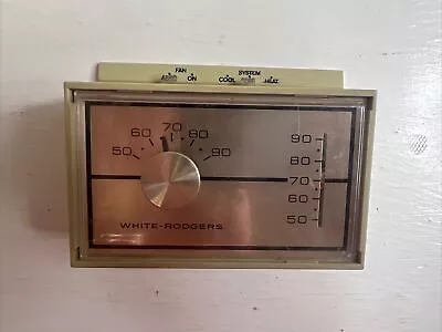 Vintage White- Rodgers Heat Pump Thermostat • $20.99