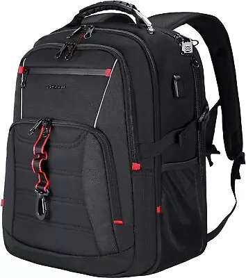 KROSER Travel Laptop Backpack 17.3 Inch XL Computer Backpack With USB Charging P • $66.60