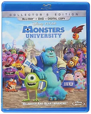 MONSTERS UNIVERSITY - Billy Crystal John Goodman (Blu-ray / DVD / Digital 2013) • $9.99