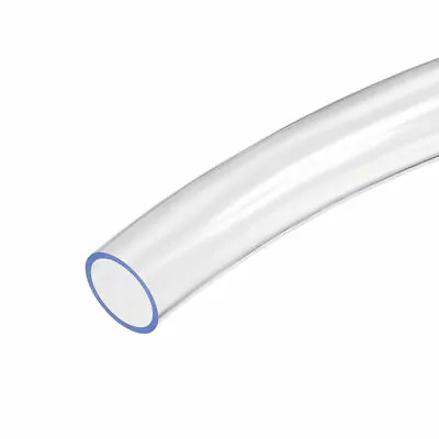 PVC Clear Vinyl Tubing 1/2  ID --BY THE FOOT-Plastic Flexible Hose Tube • $1
