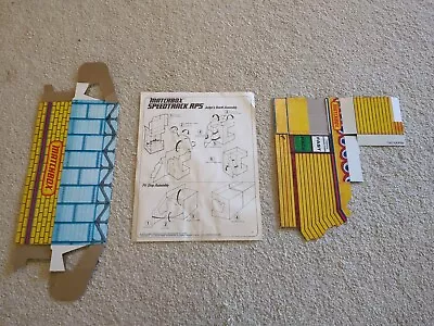 Matchbox Speedtrack Rps - Judges Booth & Pit Stop W/ Instructions • $10