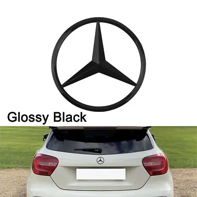 Glossy Matte Black Trunk Emblem Badge A1768170016 For Mercedes Benz A Class W176 • £11.15