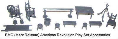 Marx Reissue Revolutionary War Playset Accessories For Your Toy Soldiers • $11.99