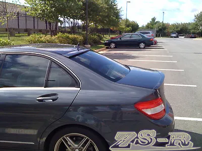 Custom Color 63AMG Style Trunk Spoiler+OE Roof Lip For 08-13 C250 C300 C350 4Dr • $187.99