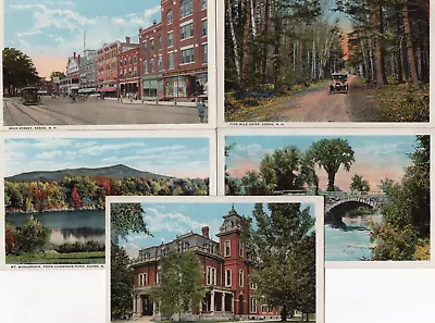 Keene N.H. - Mt. Monadnock Thayer Library Arch Bridge - Lot Of 5 Postcards  • $29.95