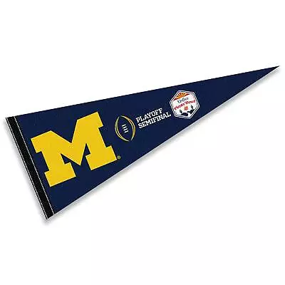 Michigan Team University Wolverines 12 In X 30 In 2022 CFP Semifinal Game • $12.95