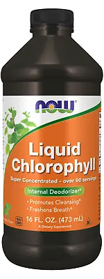 Now Liquid Chlorophyll Mint Flavor 16 Fl Oz • $28.95