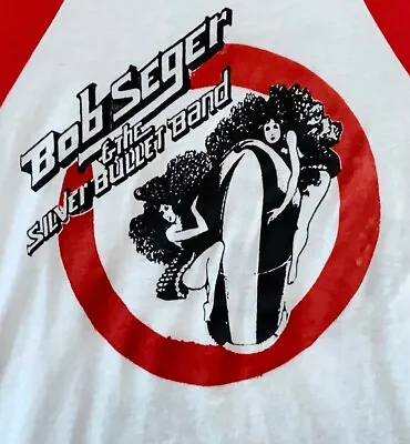 Bob Seger T Shirt 80s Rock T Shirt Mens XL Concert T Shirt • $10.76