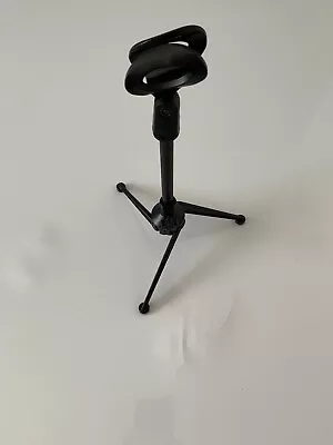 Mini Foldable Tripod Microphone Stand • £5