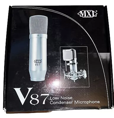 MXL V87 Low Noise Recording Studio Condenser Microphone Pop Filter Shock Mount • $150