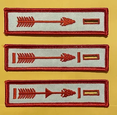 3 BSA Order Of Arrow  OrdealBrotherhood And Vigil Dangle  Sash Pocket Patch • $12