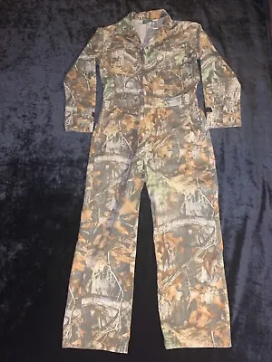 £79.47 • Buy Men’s Cabelas Camo Advantage Timber Lightweight Coveralls Hunting Suit Size M