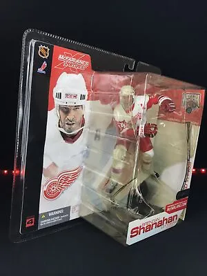 McFarlane NHL Series 4 Brendan Shanahan Figure 2002 Detroit Red Wings NEW White • $69.95