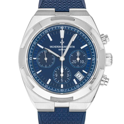 $34809 • Buy Vacheron Constantin 5500V Blue Overseas Chronograph