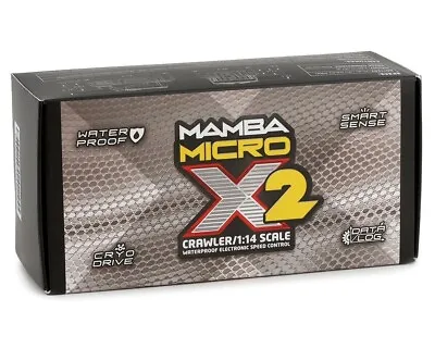 Castle Creations Mamba Micro X2 Waterproof 1/18th Brushless ESC Speed Control • $89.95