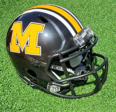 MISSOURI TIGERS BLACK 2023 Vs TENNESSEE FOOTBALL MINI HELMET 11-11-23 • $51