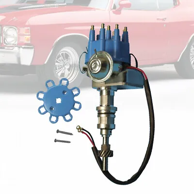 RTR Ignition Distributor Vacuum Blue Cap Fits 351M 400 429 Ford 351C 460  • $84.88