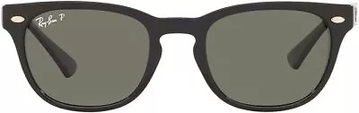 Ray-Ban RB4140 Wayfarer Sunglasses - Black/Polarized Green • $85.88