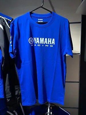 2024 Official Yamaha Racing Paddock Blue Mens Essential T-shirt • £24