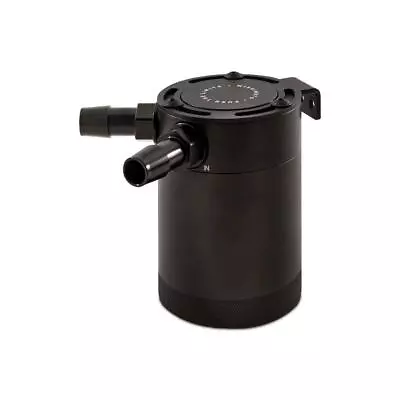 Mishimoto MMBCC-CBTWO-BK Mishimoto Compact Baffled Oil Catch Can 2-Port • $140.95